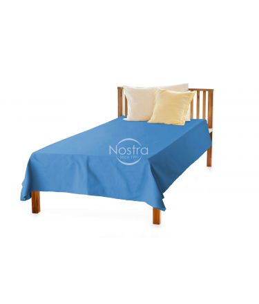 Flat cotton sheet 00-0022-LIGHT BLUE 150x220 cm