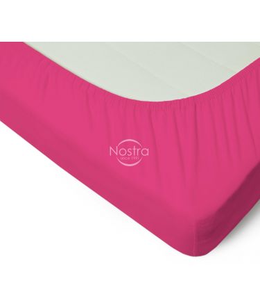 Fitted jersey sheets JERSEY JERSEY-FUCHSIA 120x200 cm