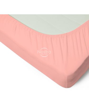 Fitted jersey sheets JERSEY JERSEY-PEACH AMBER 160x200 cm