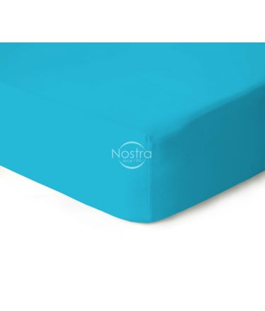 Fitted jersey sheets JERSEY JERSEY-AQUA 180x200 cm