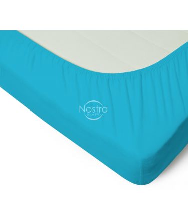 Fitted jersey sheets JERSEY JERSEY-AQUA 200x220 cm