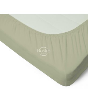 Fitted jersey sheets JERSEY JERSEY-PALE OLIVE 180x200 cm