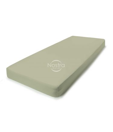 Fitted jersey sheets JERSEY JERSEY-PALE OLIVE 200x220 cm