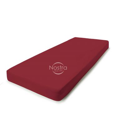 Fitted jersey sheets JERSEY JERSEY-WINE RED 160x200 cm