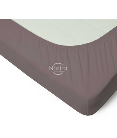 Fitted jersey sheets JERSEY JERSEY-CACAO 200x220 cm