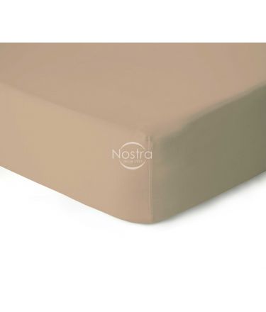Fitted jersey sheets JERSEY JERSEY-FROST ALMOND 180x200 cm