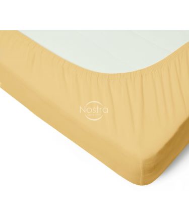 Fitted jersey sheets JERSEY JERSEY-BEIGE 200x220 cm