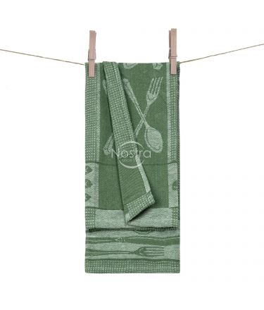 Kitchen towel WAFFLE-240 T0018-GREEN 50x70 cm