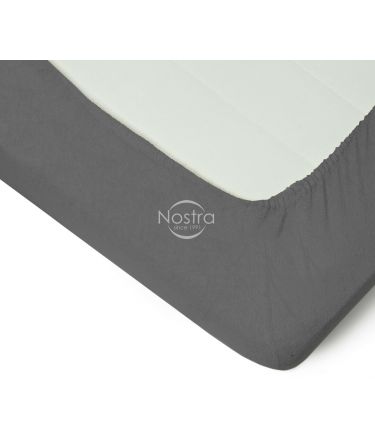Fitted terry sheets TERRYBTL-DARK GREY 160x200 cm