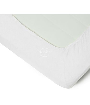 Fitted terry sheets TERRYBTL-OPTIC WHITE 160x200 cm