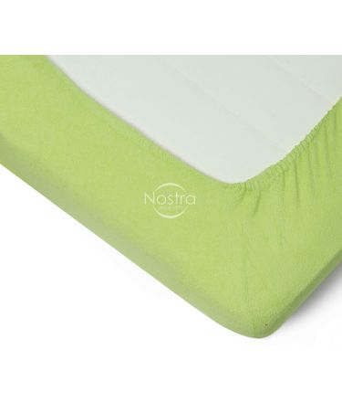 Fitted terry sheets TERRYBTL-SHADOW LIME 160x200 cm