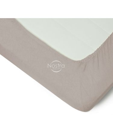 Fitted terry sheets TERRYBTL-SILVER GREY