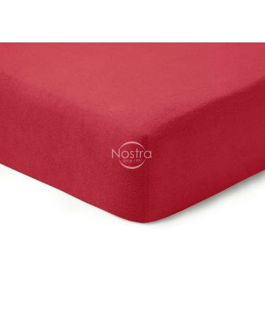 Fitted terry sheets TERRYBTL-WINE RED 160x200 cm