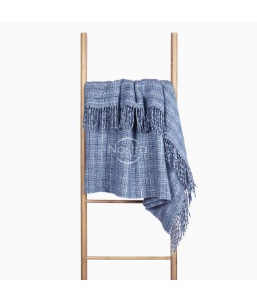 Woolen plaid MERINO-300 80-3224-BLUE 140x200 cm