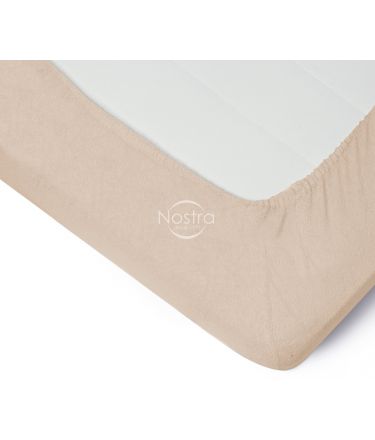 Fitted terry sheets TERRYBTL-FRAPPE 160x200 cm