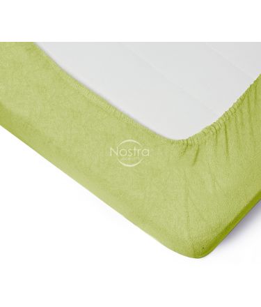 Fitted terry sheets TERRYBTL-LEAF GREEN 160x200 cm