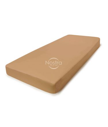 Fitted sateen sheets 00-0155-FROST ALMOND 200x220 cm