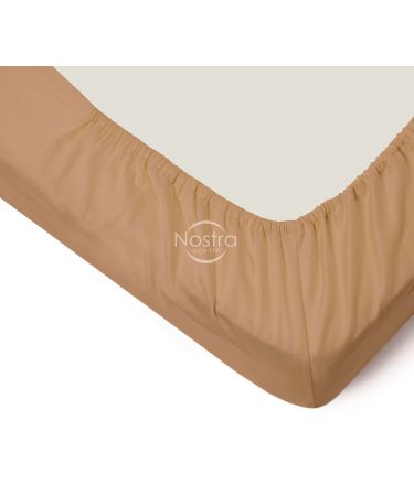 Fitted sateen sheets 00-0155-FROST ALMOND 180x200 cm