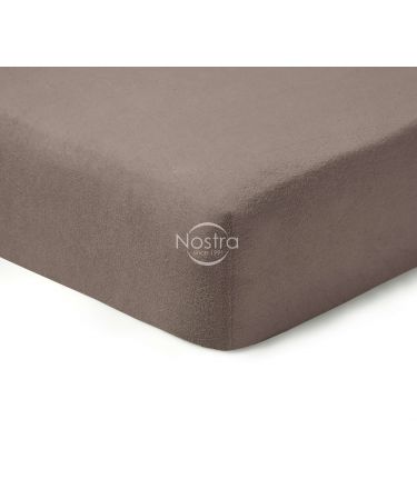 Fitted terry sheets TERRYBTL-CACAO 160x200 cm