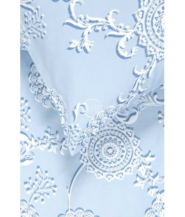Постельное белье из Mako Сатина COLETTE 20-0034-POWDER BLUE 140x200, 70x70 cm