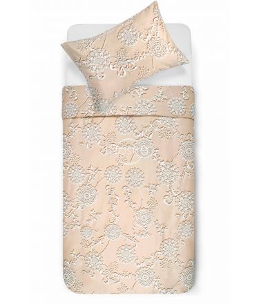 Постельное белье из Mako Сатина COLETTE 20-0034-WHISPER PINK 140x200, 70x70 cm