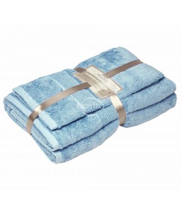 Bamboo towels set BAMBOO-600 T0105-DUSTY BLUE 50x100, 70x140 cm