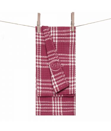 Kitchen towel WAFFLE-240 T0101-BORDO 50x70 cm