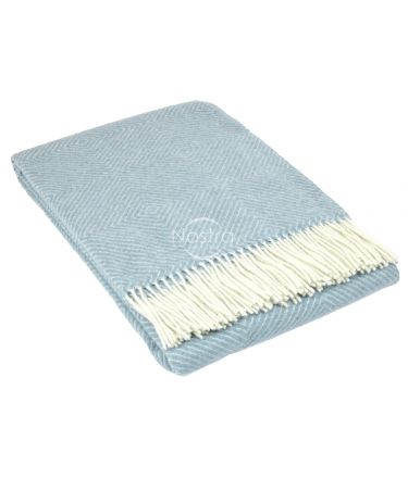 Woolen plaid MERINO-300 80-3042-LIGHT BLUE 140x200 cm