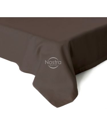 Flat sateen sheets 00-0211-CACAO 150x220 cm