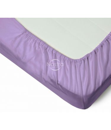 Fitted sateen sheets 00-0033-SOFT LILAC