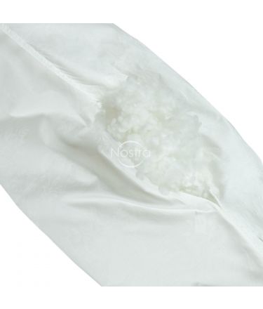 Spilvena pārvelkamā drāna TIKAS-BED 20-0458 LOGO-WHITE ON WHITE 70x70 cm