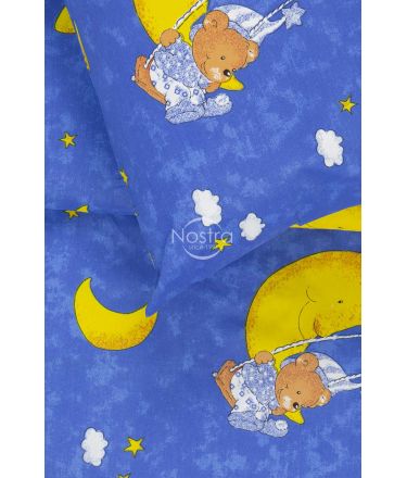 Bērnu katūna gultas veļa BLUE SKY 10-0008-BLUE
