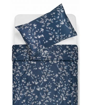 PREMIUM mako satīna gultas veļa COLE 40-1423-BLUE 140x200, 50x70 cm