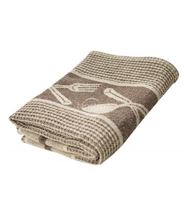 Kitchen towel WAFFLE-240 T0018-BROWN 50x70 cm