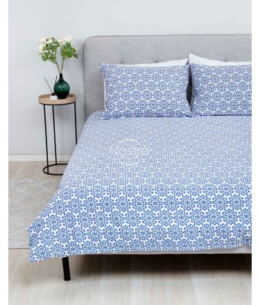 Flannel bedding set BARRET 40-1438-BLUE 200x220, 70x70 cm