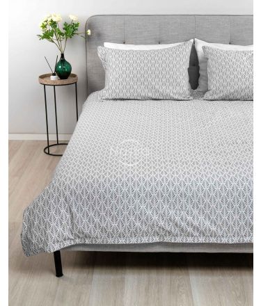 Flannel bedding set BECKETT 40-1437-GREY 200x220, 50x70 cm