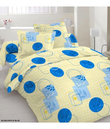 Pillow cases SPALVOTAS SAPNAS 40-0423-ROYAL BLUE