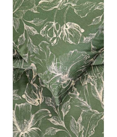 PREMIUM maco sateen bedding set COOPER 20-1732-GREEN 200x220, 50x70 cm