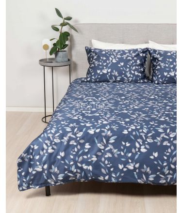 PREMIUM mako satīna gultas veļa COLE 40-1423-BLUE 220x240, 50x70 cm