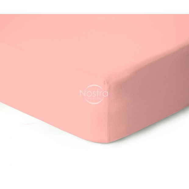 Fitted jersey sheets JERSEY JERSEY-PEACH AMBER 160x200 cm