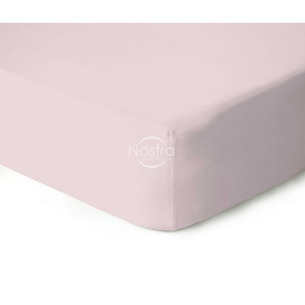 Fitted jersey sheets JERSEY JERSEY-PARFAIT PINK 200x220 cm
