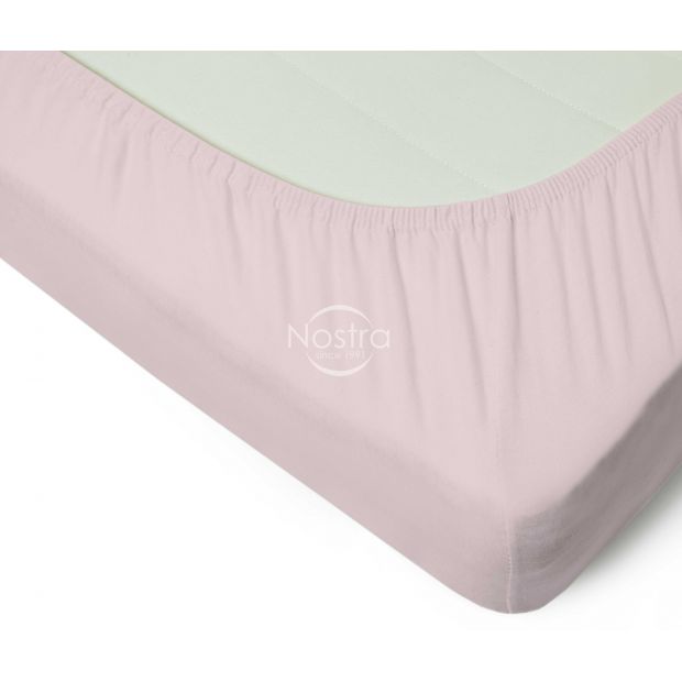 Fitted jersey sheets JERSEY JERSEY-PARFAIT PINK 200x220 cm