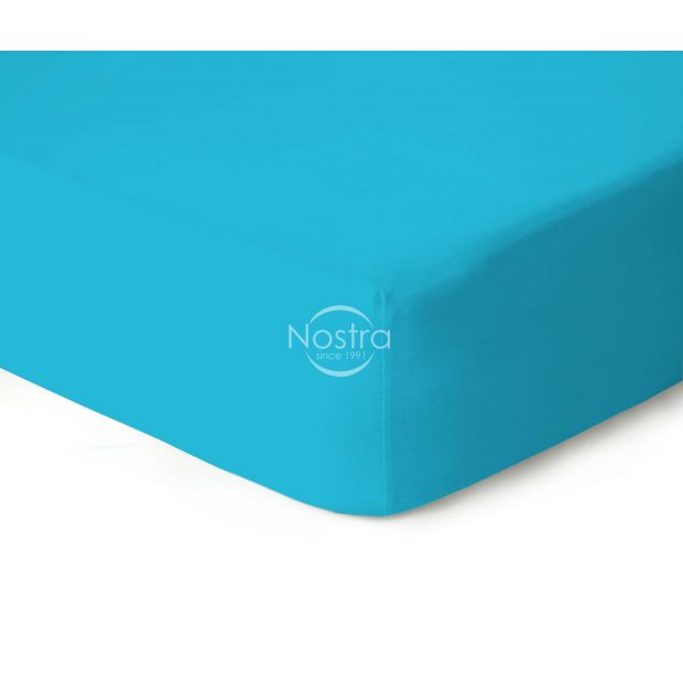 Fitted jersey sheets JERSEY JERSEY-AQUA 200x220 cm