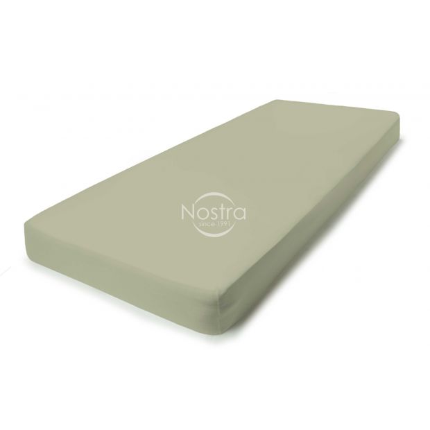 Fitted jersey sheets JERSEY JERSEY-PALE OLIVE 180x200 cm