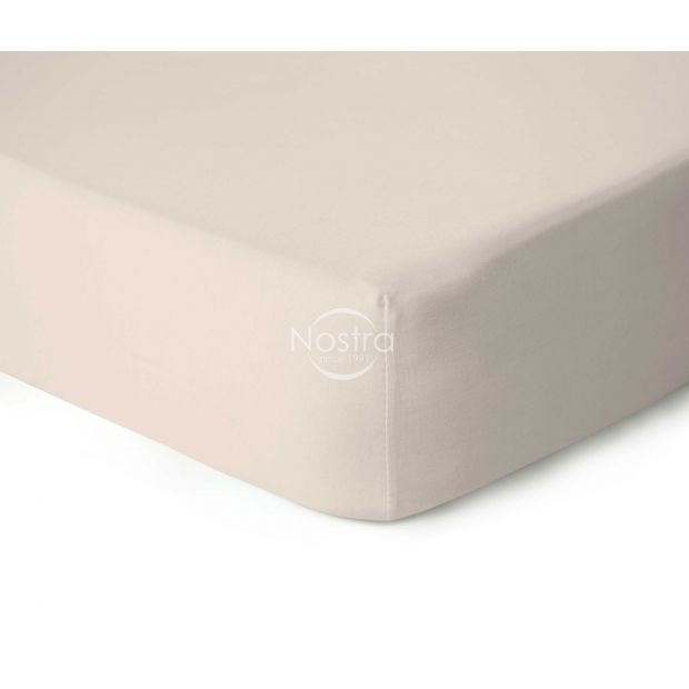 Fitted jersey sheets JERSEY JERSEY-CREAM 180x200 cm