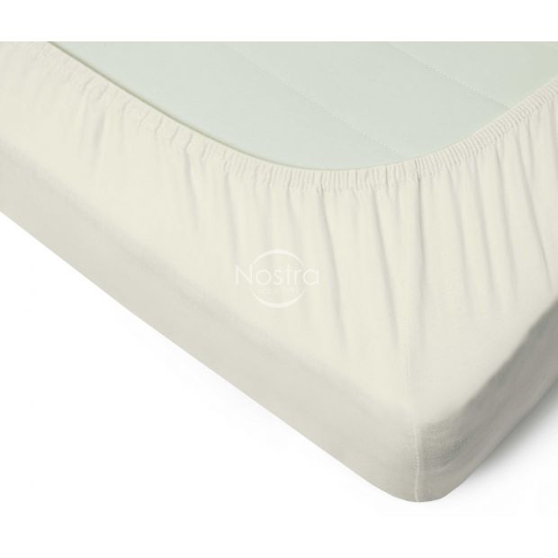 Fitted jersey sheets JERSEY JERSEY-PAPYRUS 120x200 cm