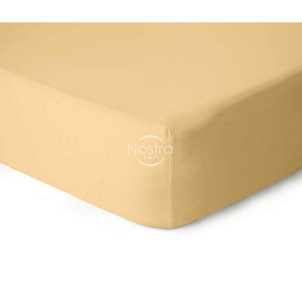 Fitted jersey sheets JERSEY JERSEY-BEIGE 160x200 cm
