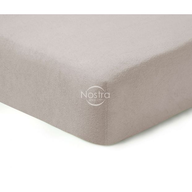 Fitted terry sheets TERRYBTL-SILVER GREY 160x200 cm