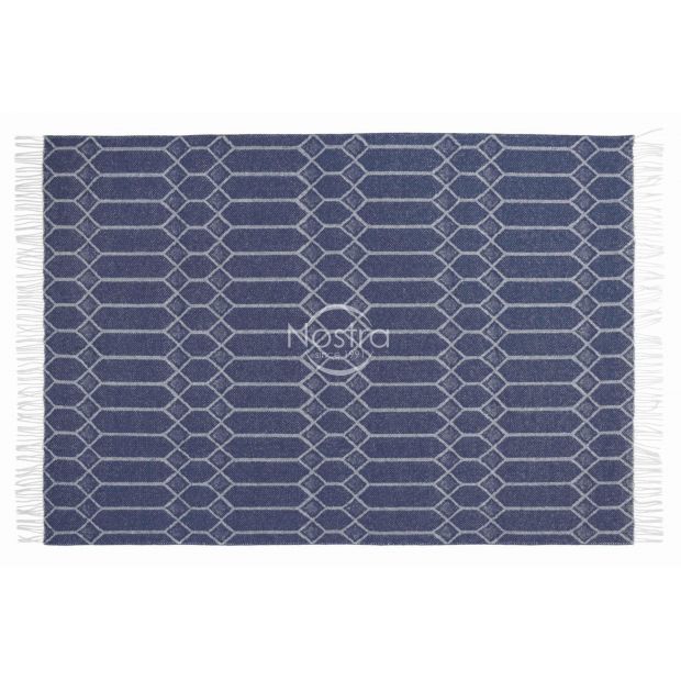 Vilnas pleds MERINO-300 80-3238-BLUE 140x200 cm