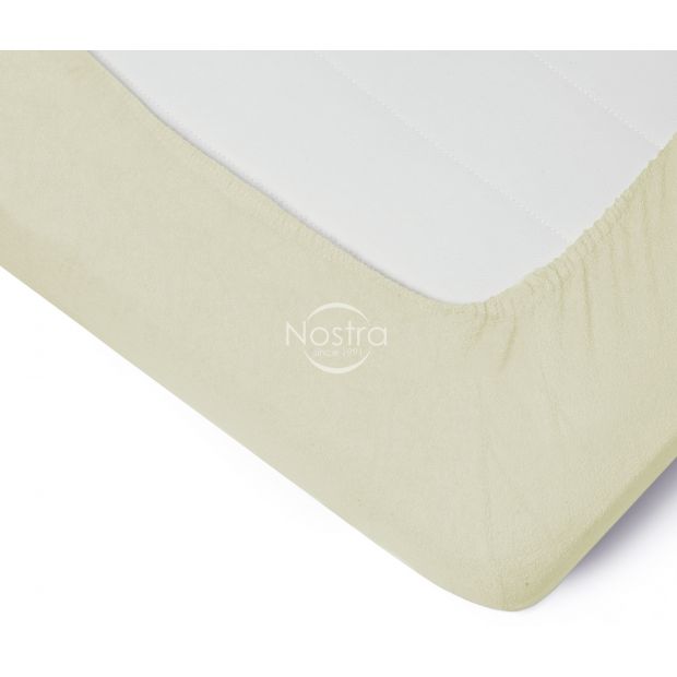 Fitted terry sheets TERRYBTL-PAPYRUS 90x200 cm